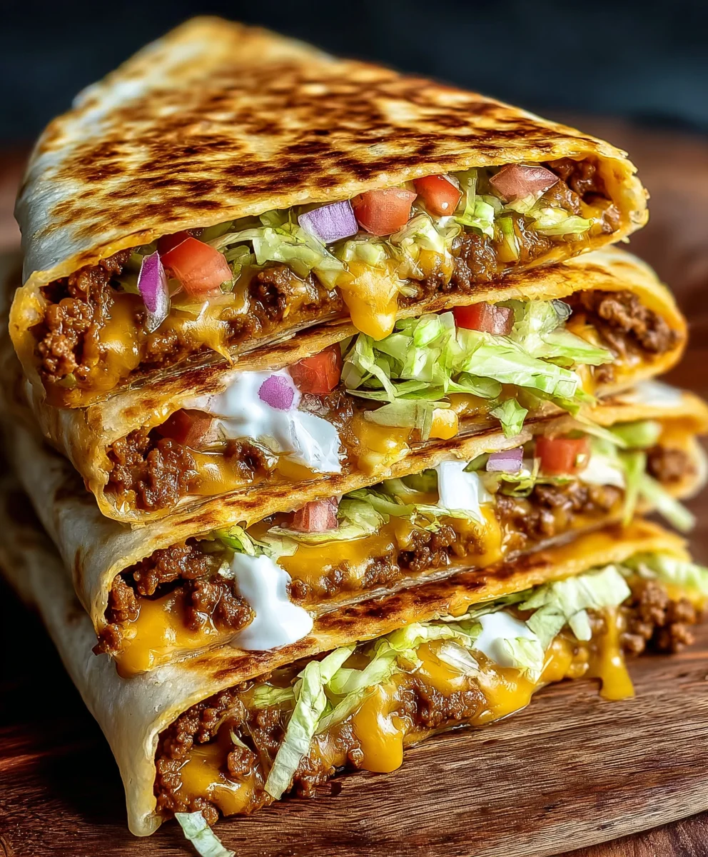 Copycat Crunchwrap Supreme - Easy Beef Recipe