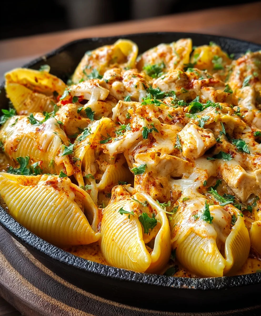 Creamy Cajun Chicken Shells-Easy Weeknight Dinner