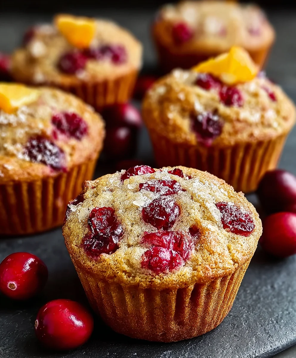 Zesty Orange Cranberry Muffins Easy Recipe