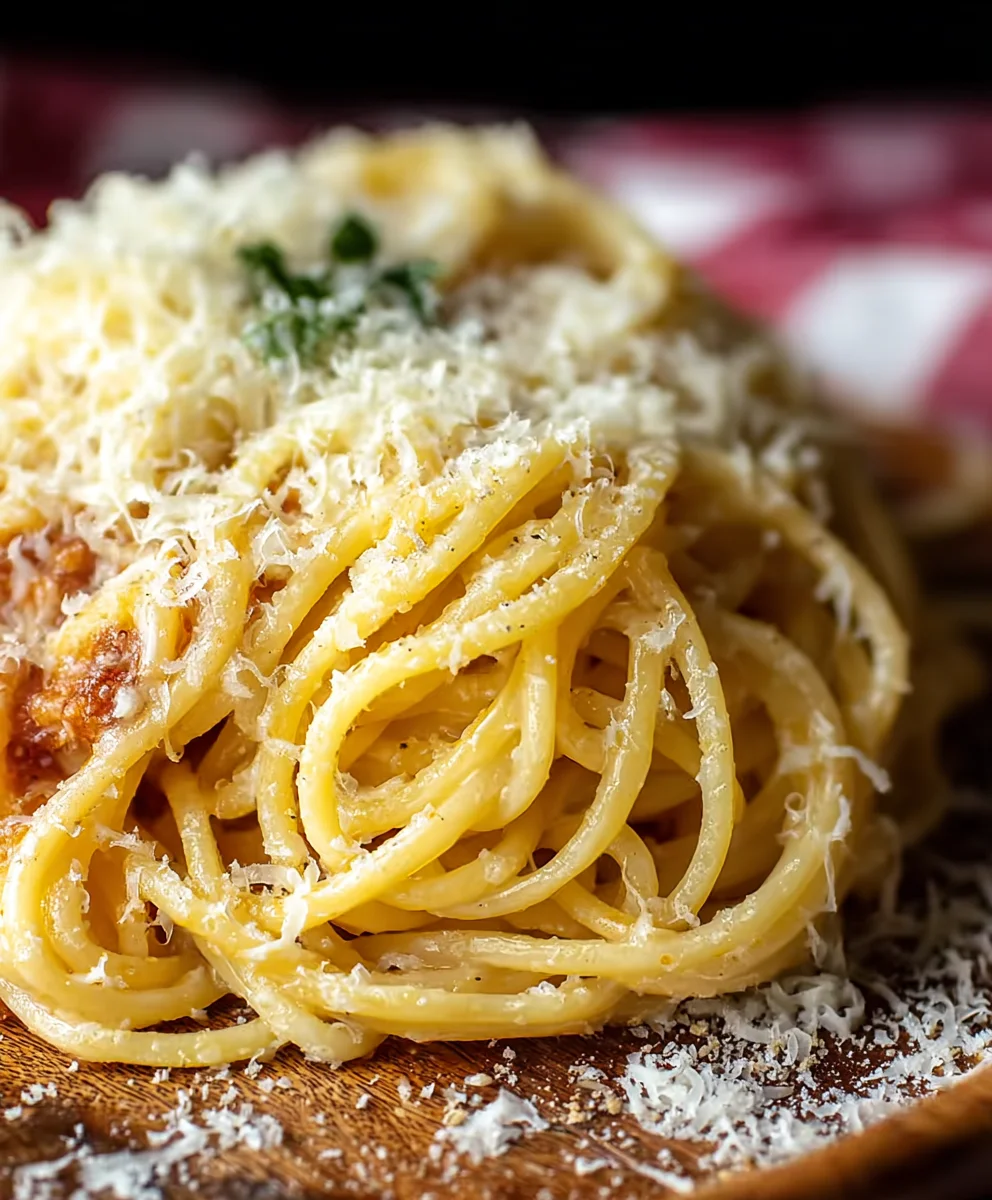 Creamy Spaghetti Alfredo - Easy & Delicious Recipe