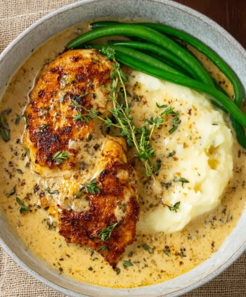 Creamy Garlic Chicken - Easy & Delicious Dinner