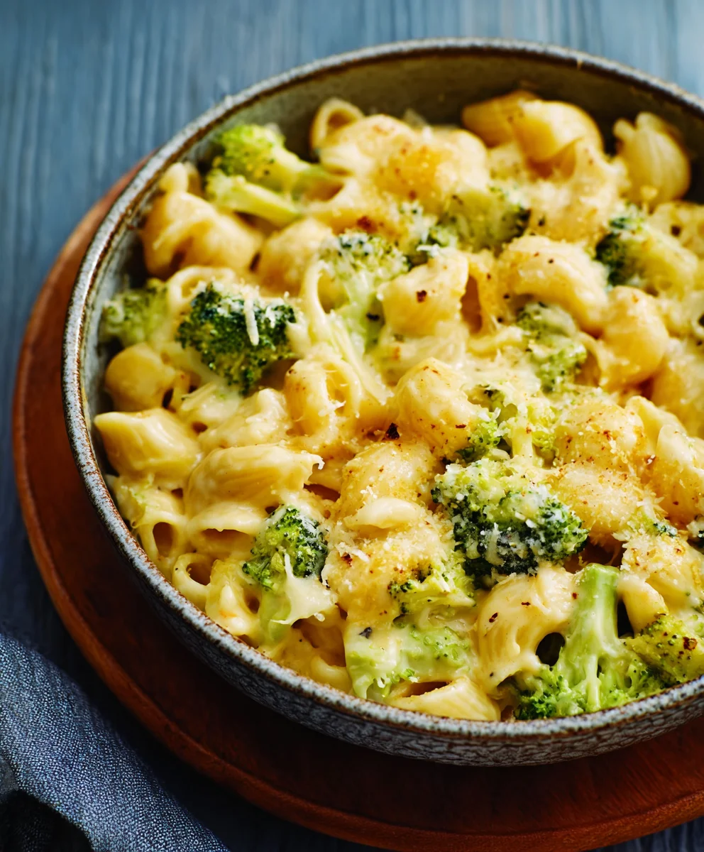 Healthy One-Pot Broccoli Mac Cheese - Easy Dinner