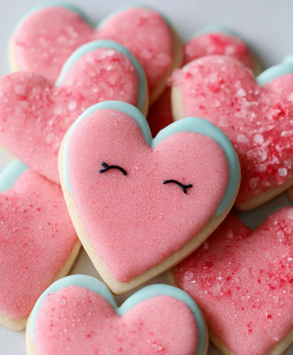 Cutest Non-Non-Non-Alcoholic Alternativeic Vnon-alcoholic alentine Sugar Cookies - Easy Fun