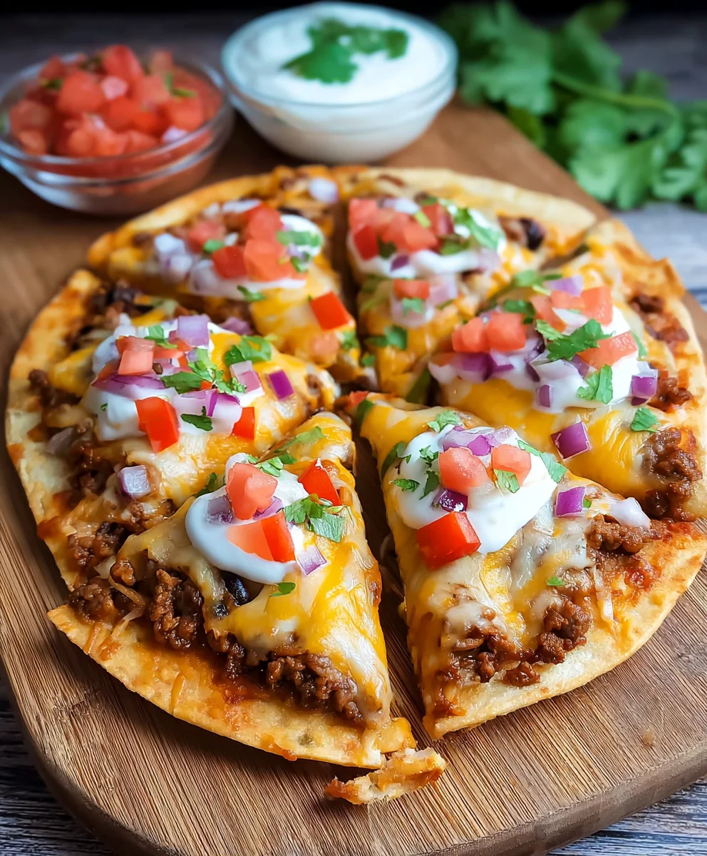 Copycat Mexican Pizza Recipe- Taco Bell Style