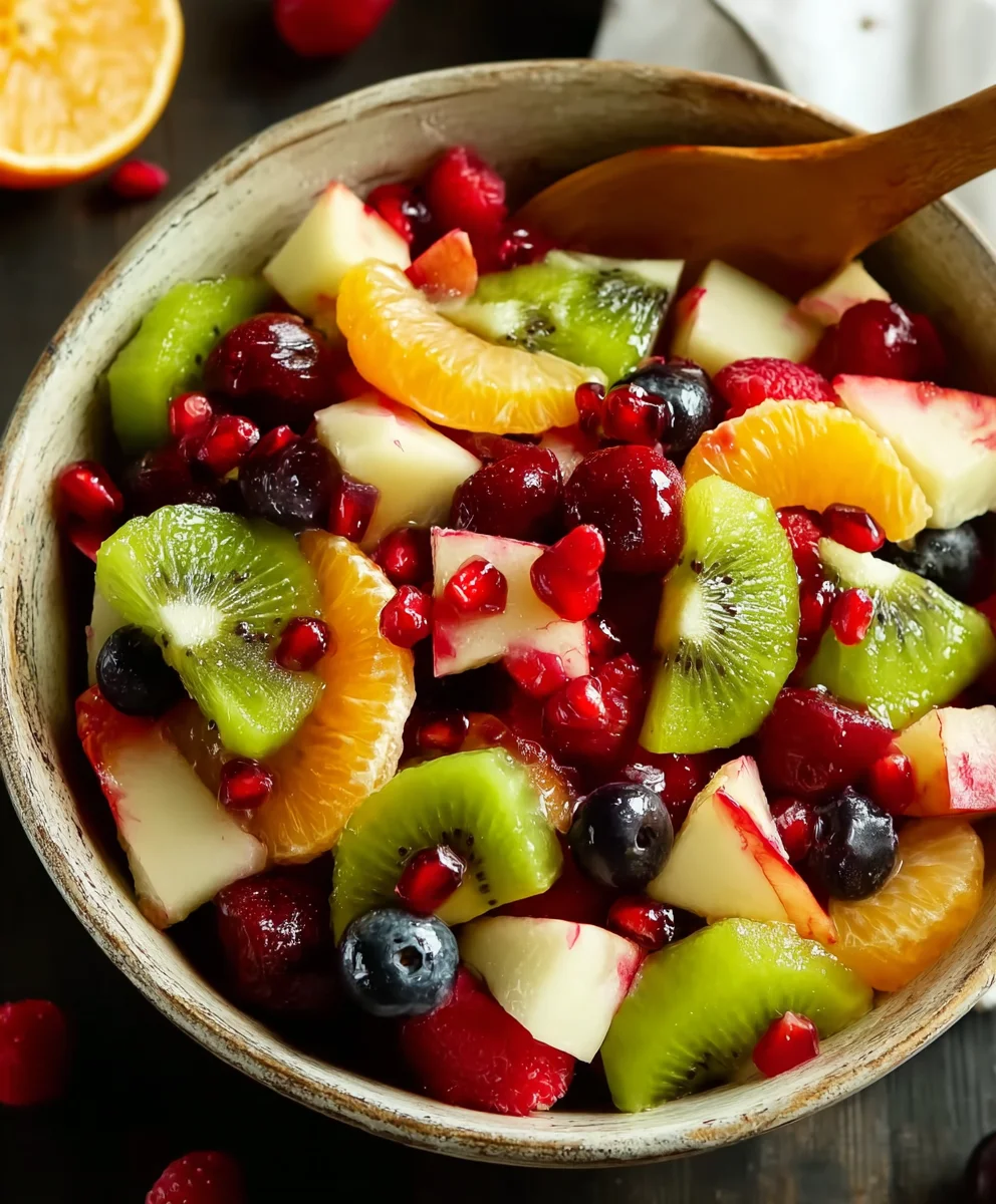 Festive Christmas Fruit Salad Recipe Easy Holiday Treat