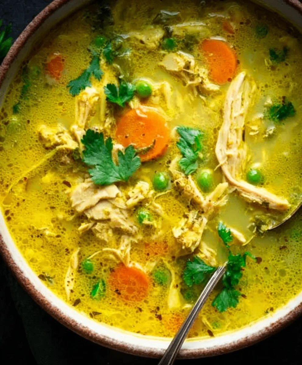 Turmeric Chicken Soup Anti Inflammatory Powerhouse