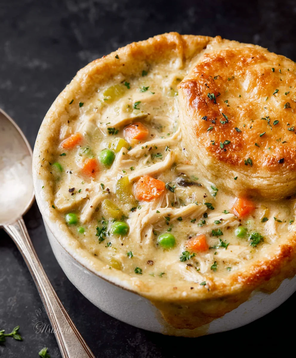 Easy Chicken Pot Pie Soup - Comfort Food Classic