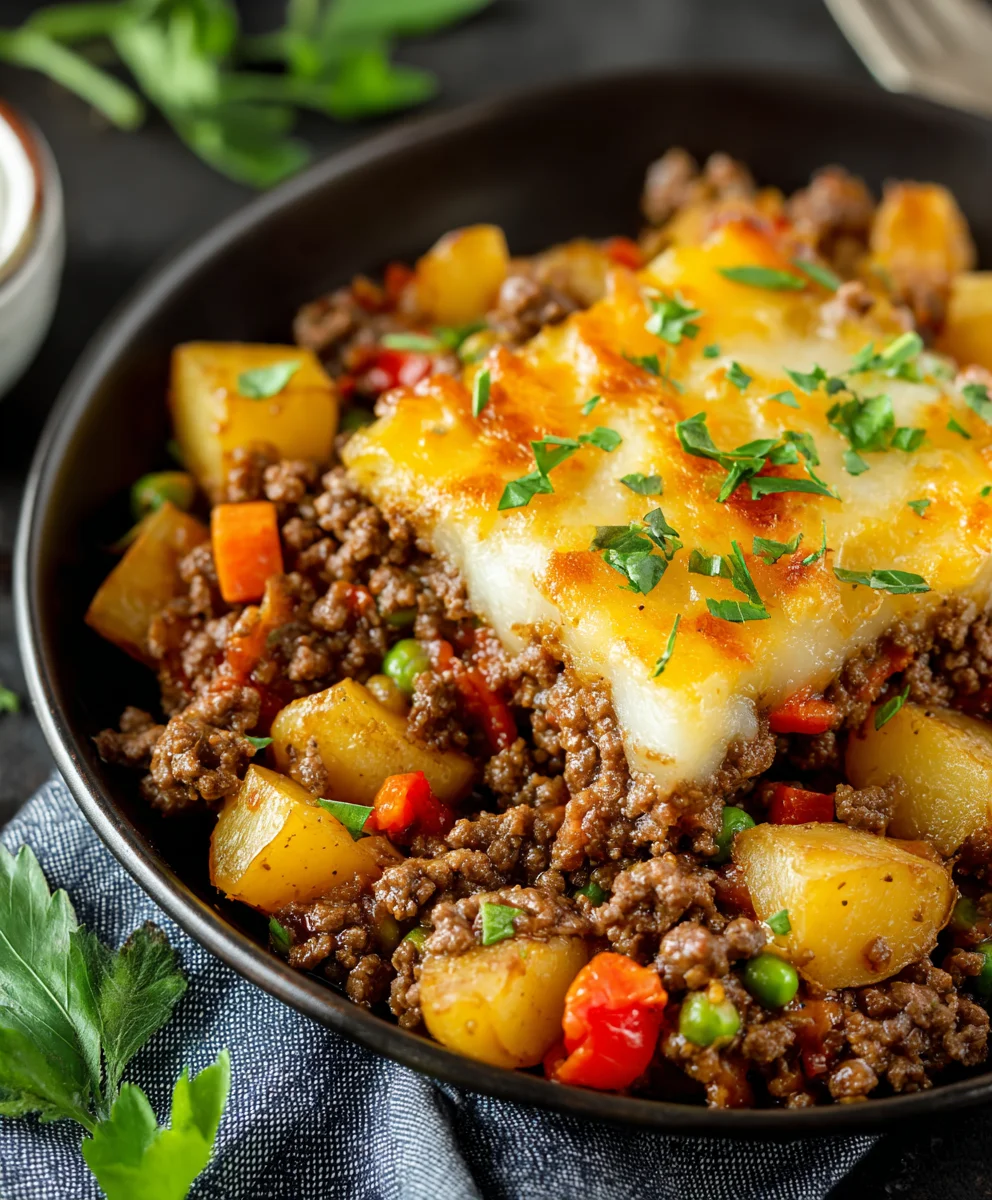 Easy Ground Beef and Potatoes Dinner Recipe