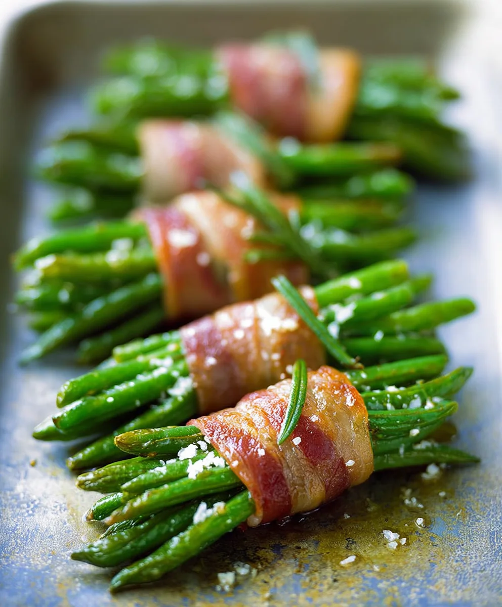 Easy Beef Green Bean Bundles Recipe