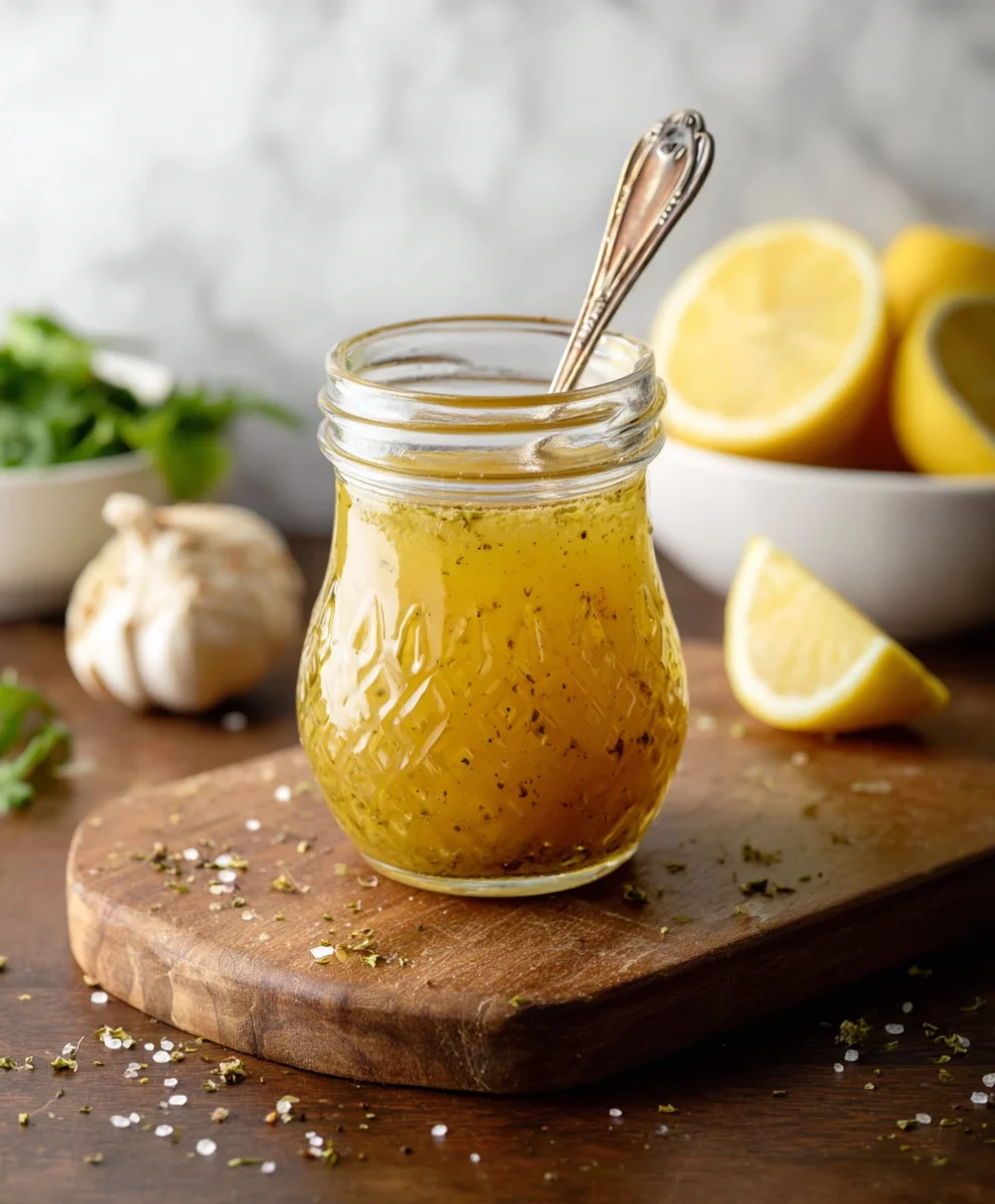 Easy Lemon Vinaigrette Dressing Recipe