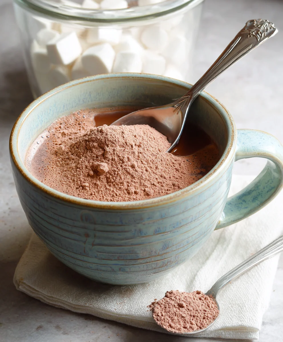 Easy Homemade Hot Cocoa Mix Just Add Water