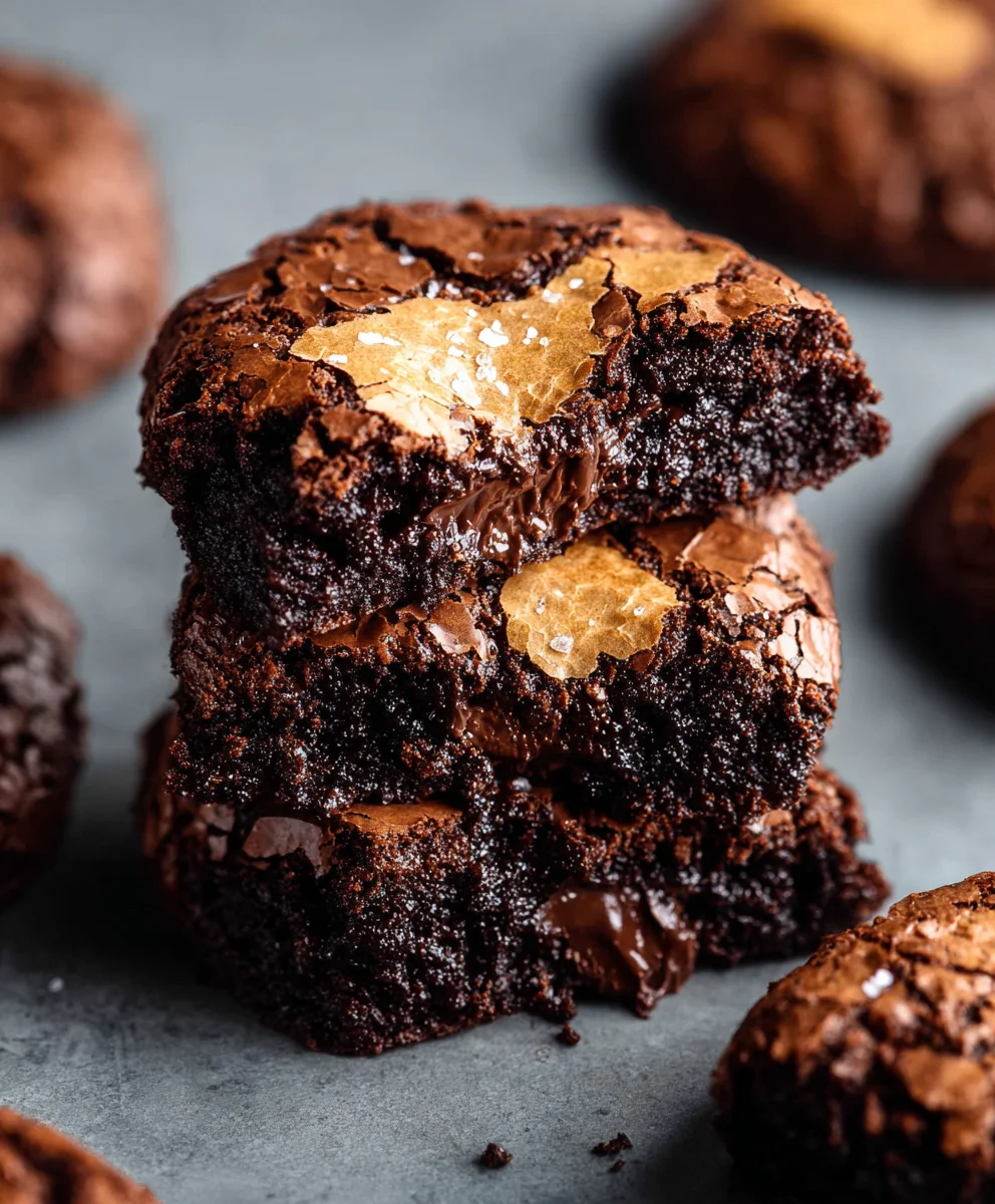 Fudgy Chewy Brookies-Best Chocolate Cookie Brownie Bars