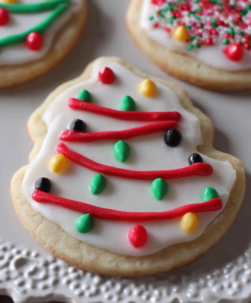 Christmas Lights Sugar Cookies - Festive & Fun Recipe