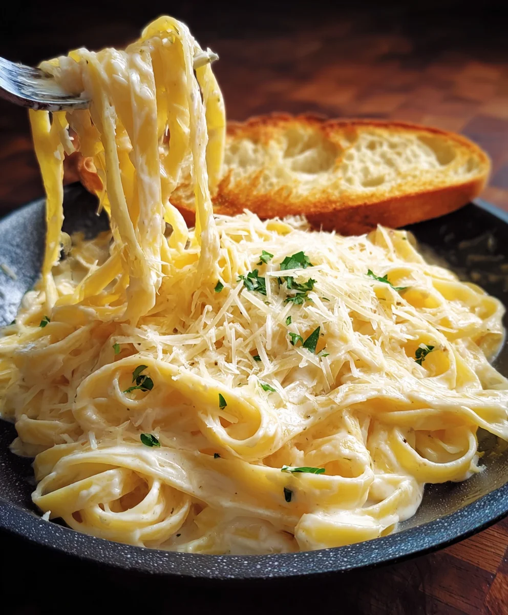 Creamy Fettuccine Alfredo Recipe-Restaurant Quality Pasta
