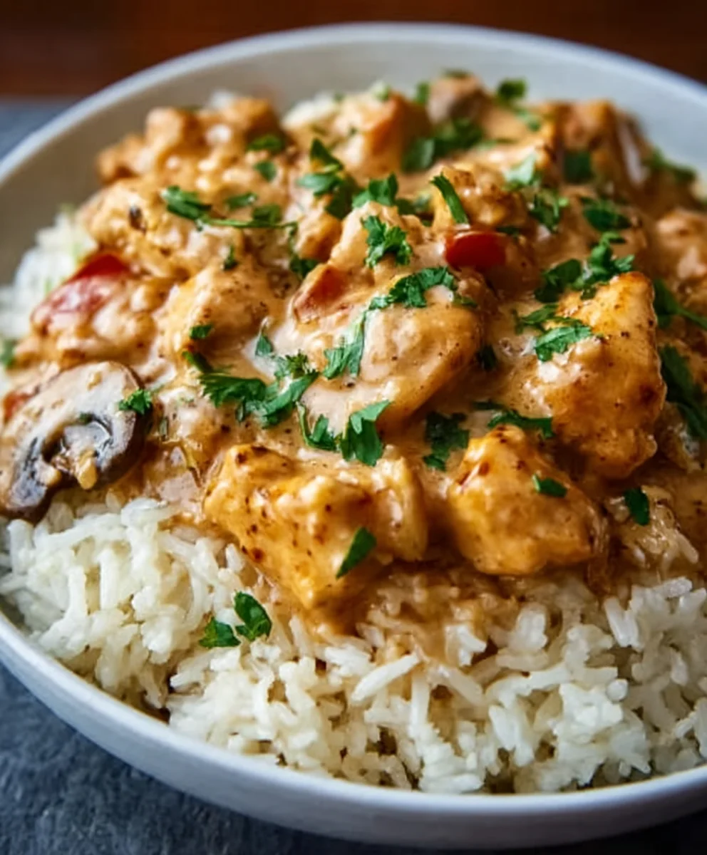 Best Smothered Chicken and Rice Recipe