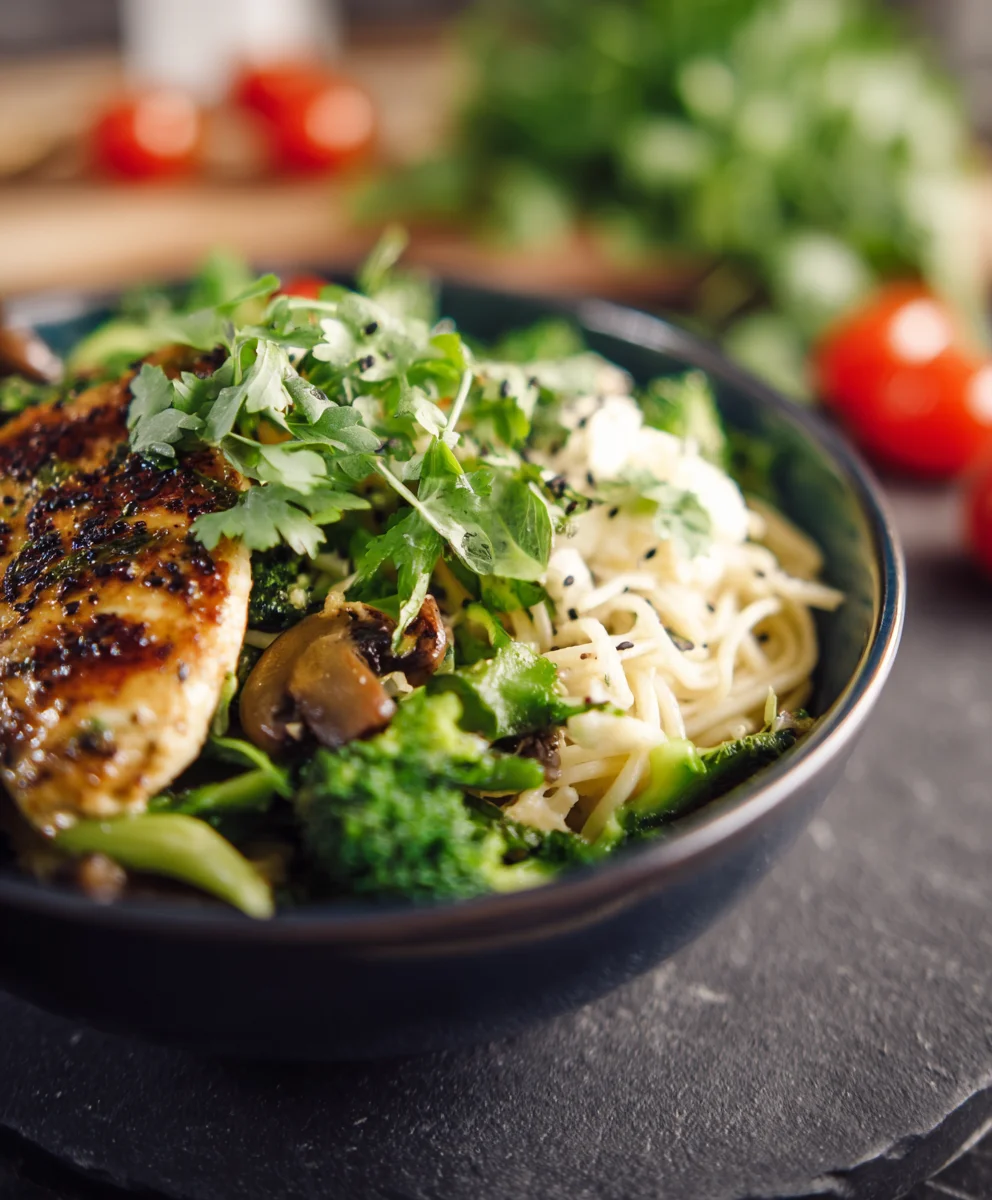 Lemon Herb Chicken with Roasted Vegetables