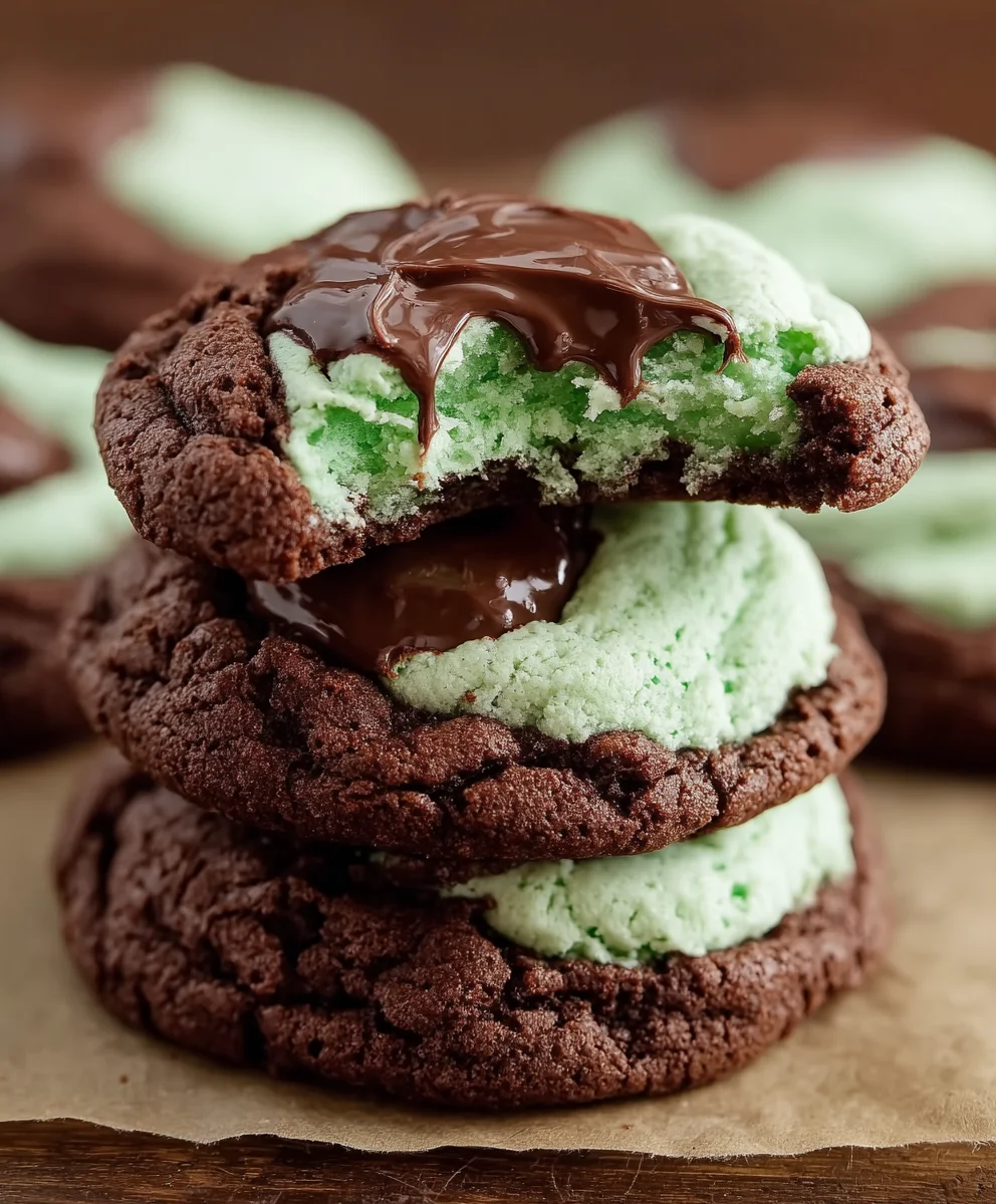 Easy Grasshopper Cake Mix Cookies Recipe
