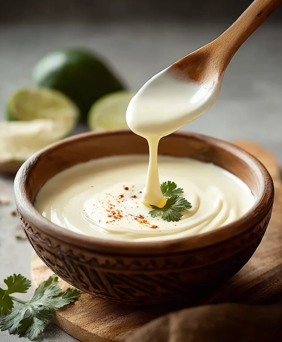 Easy Mexican Crema Recipe - Creamy & Tangy Dip