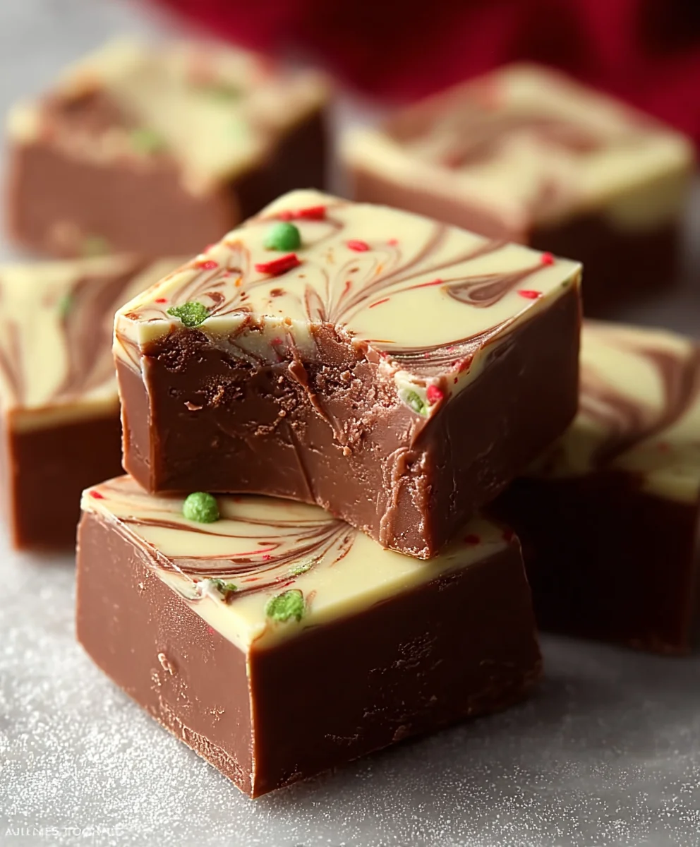 Easy Christmas Fudge Recipe-Delicious Holiday Treat