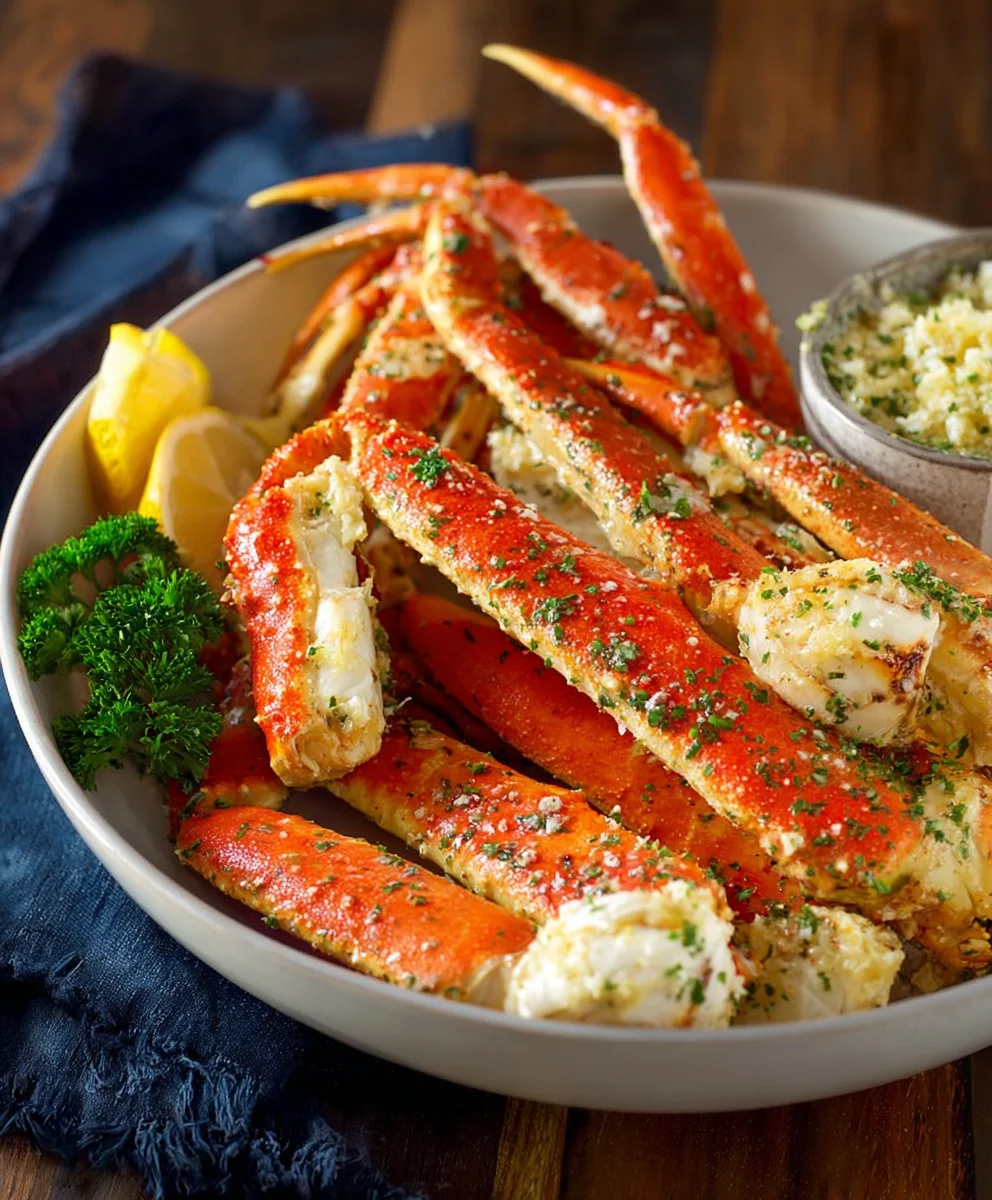Garlic Butter Crab Legs - Best Seafood Recipe