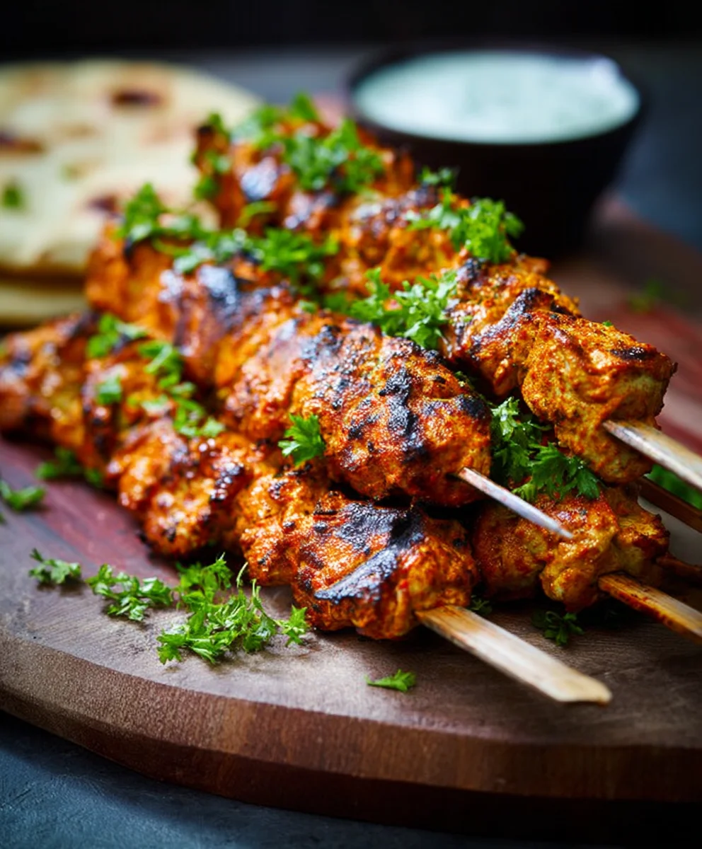 Easy Chicken Tikka Kebab - Flavorful Grill Recipe