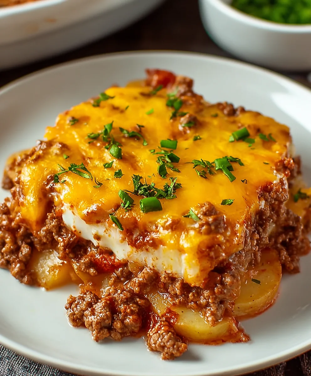 Easy Hobo Casserole Ground Beef Recipe