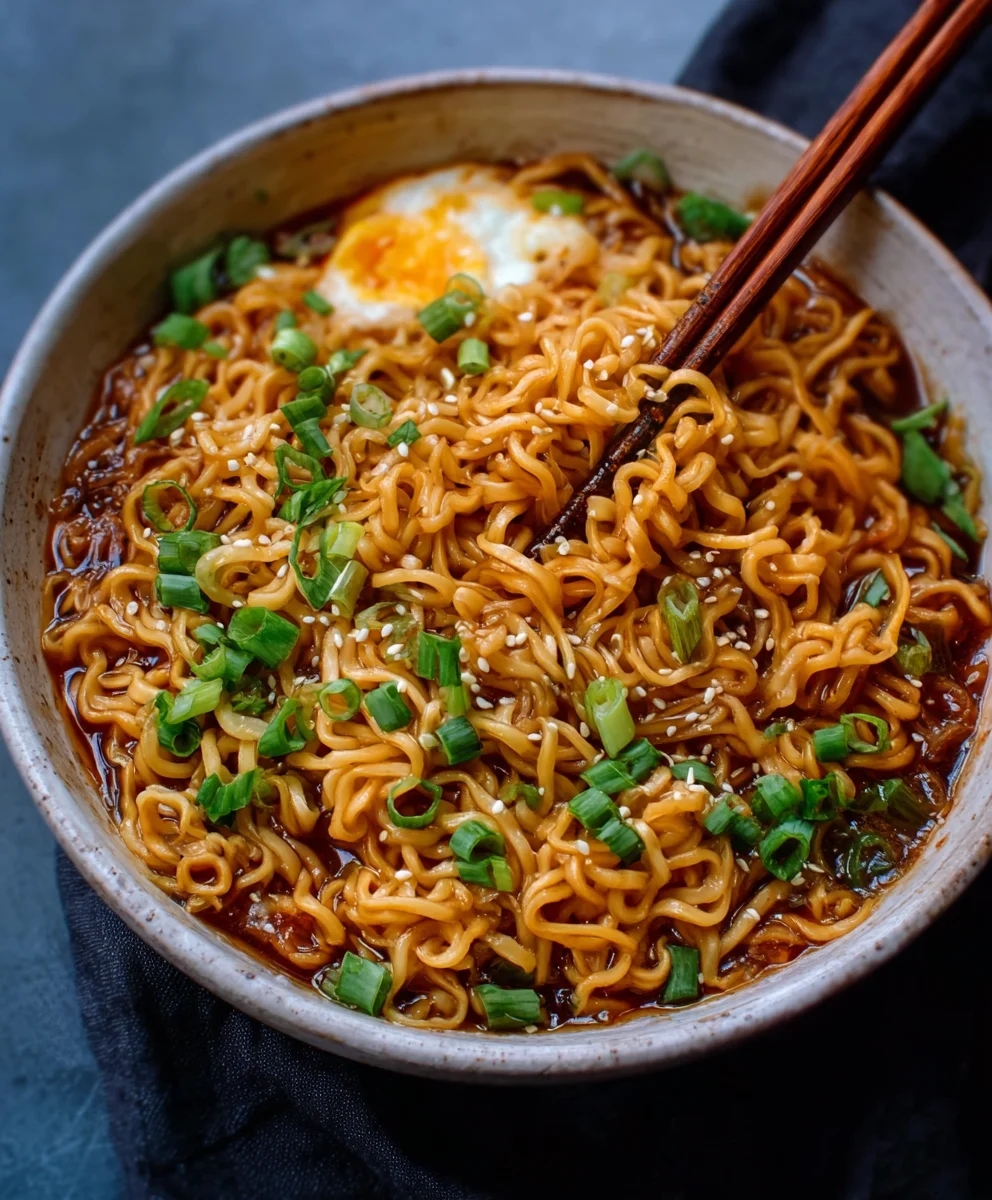 Easy Beef Ramen Noodles-Quick & Flavorful Recipe