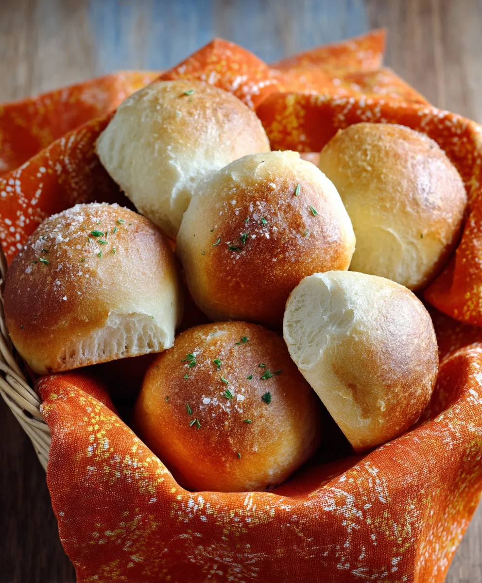 Easy French Bread Dinner Rolls - Soft & Delicious