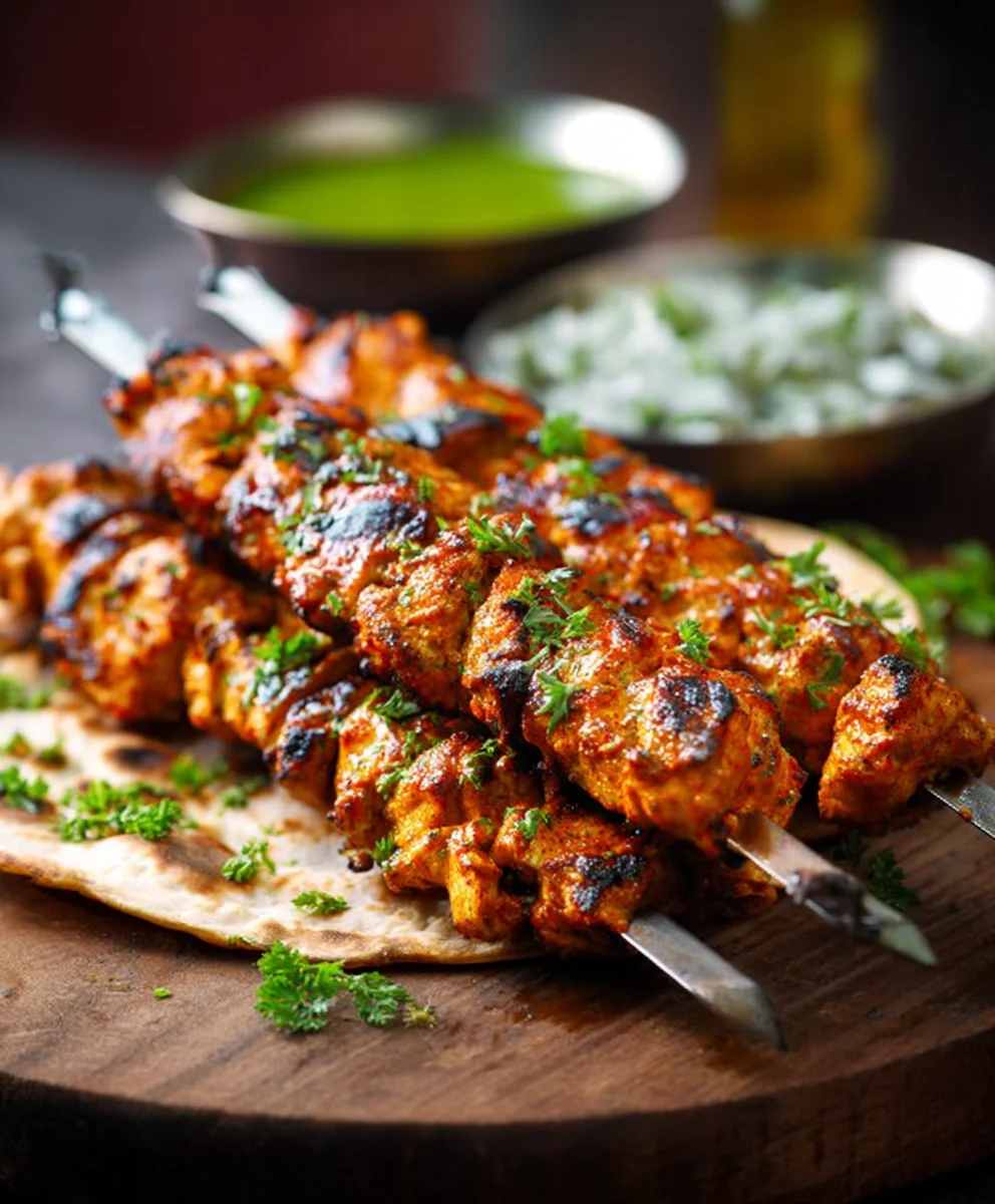 Easy Chicken Tikka Kebab - Flavorful Grill Recipe