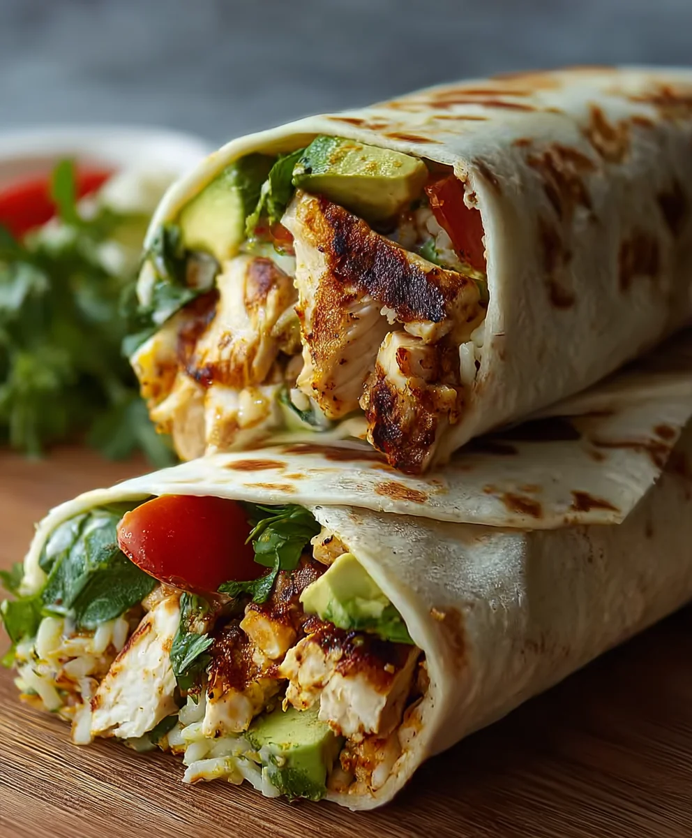 Easy Chicken Avocado Wrap Recipe - Delicious & Quick