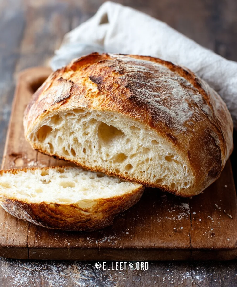 Easy Rustic Bread Recipe - Bake Homemade Loaves