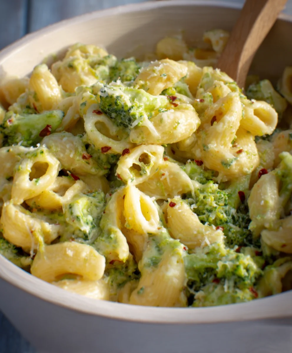 Healthy Broccoli Mac and Cheese-One Pot Meal