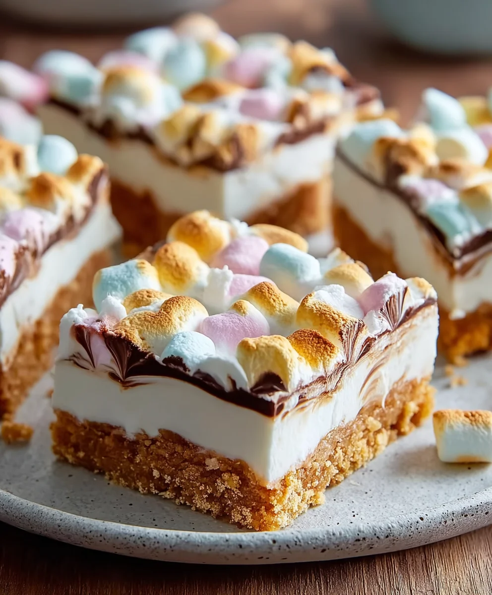 Easy No-Bake Marshmallow Slice Recipe-Sweet Treat