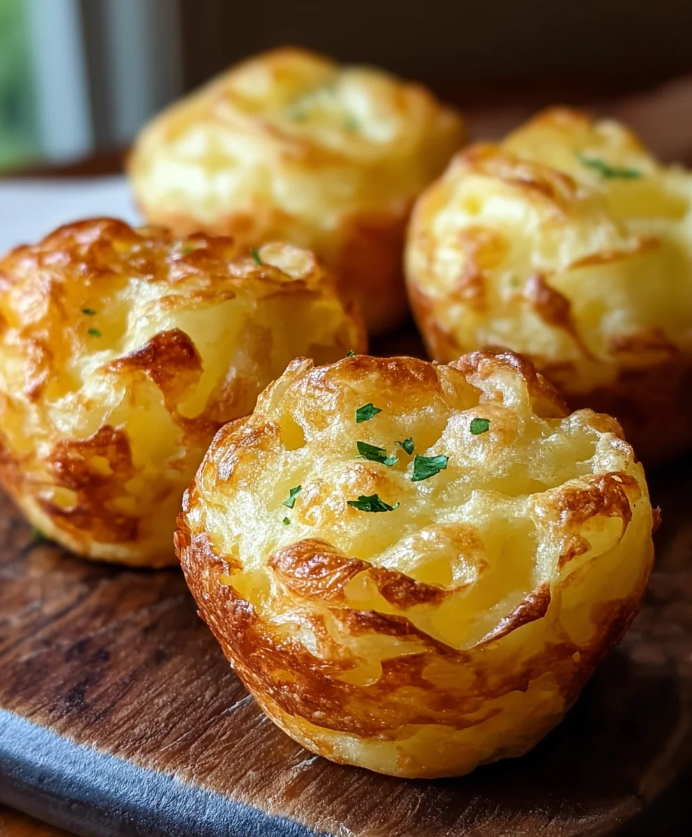 Cheesy Potato Puffs-Irresistible Snack Bites