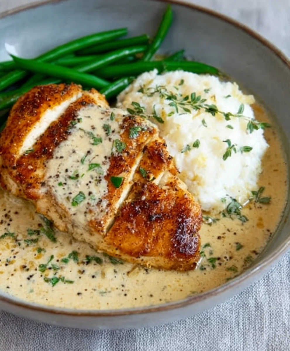 Creamy Garlic Chicken - Easy Dinner Delight