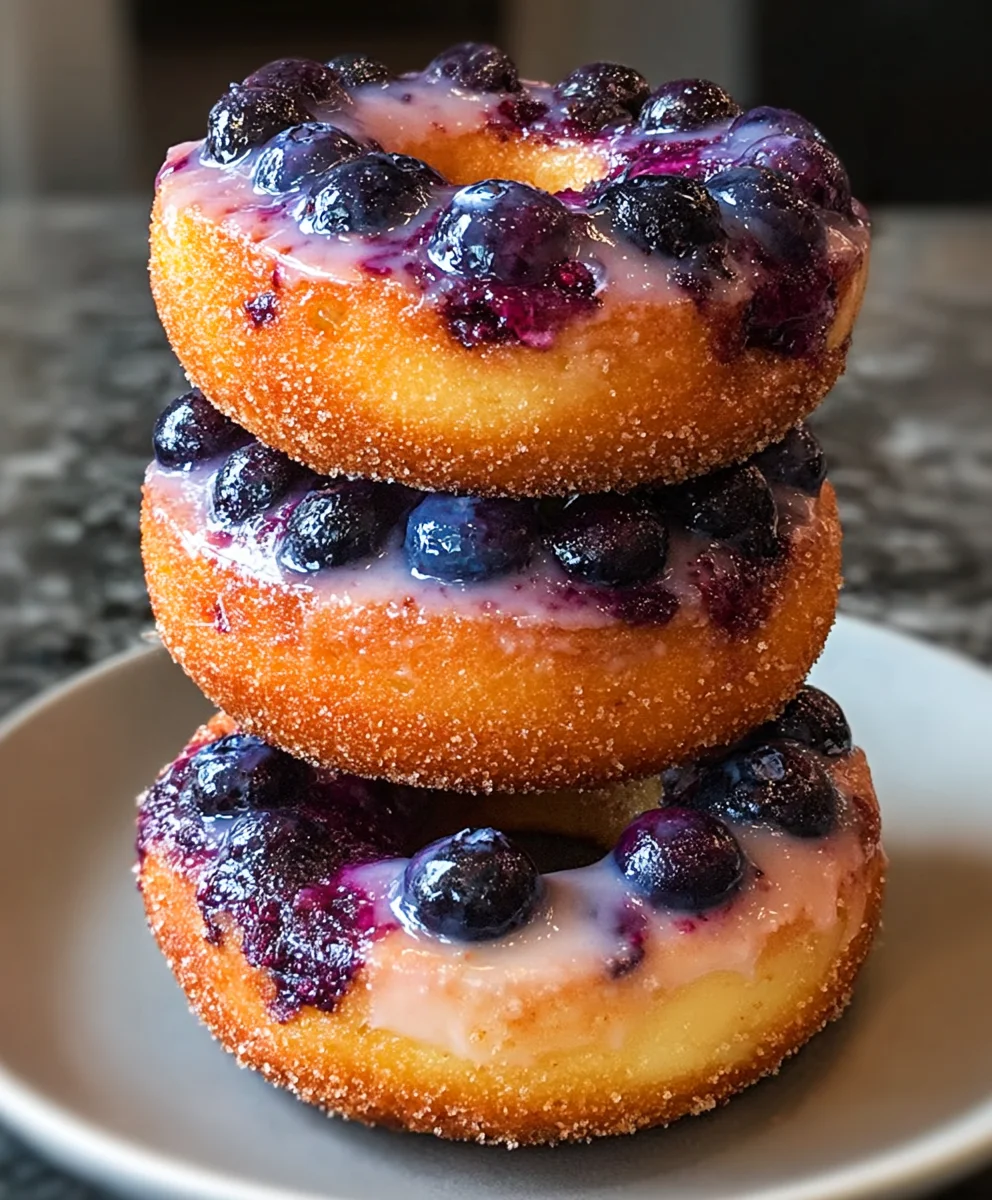 Keto Blueberry Donuts-Low Carb Indulgence
