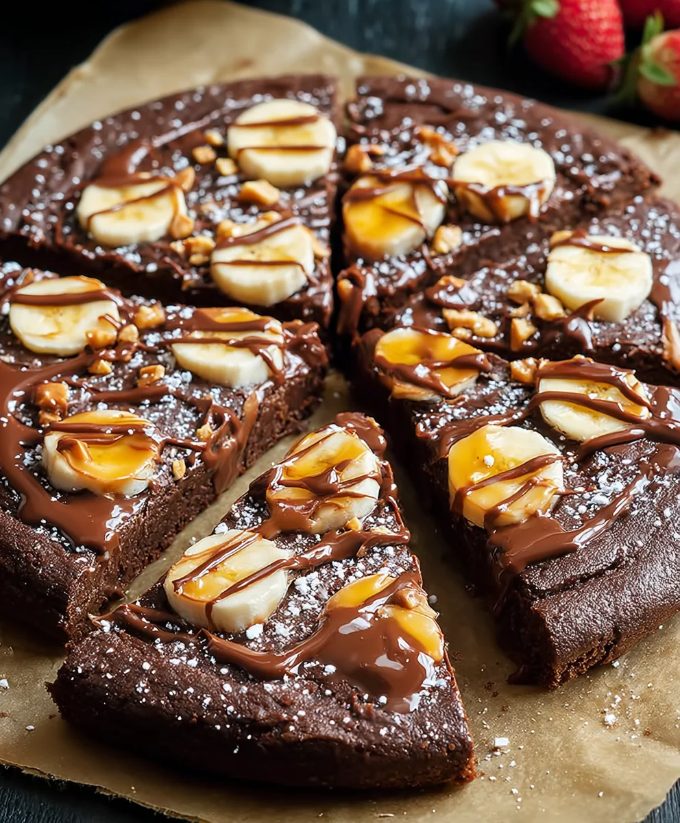 Decadent Chocolate Peanut Butter Pizza Recipe