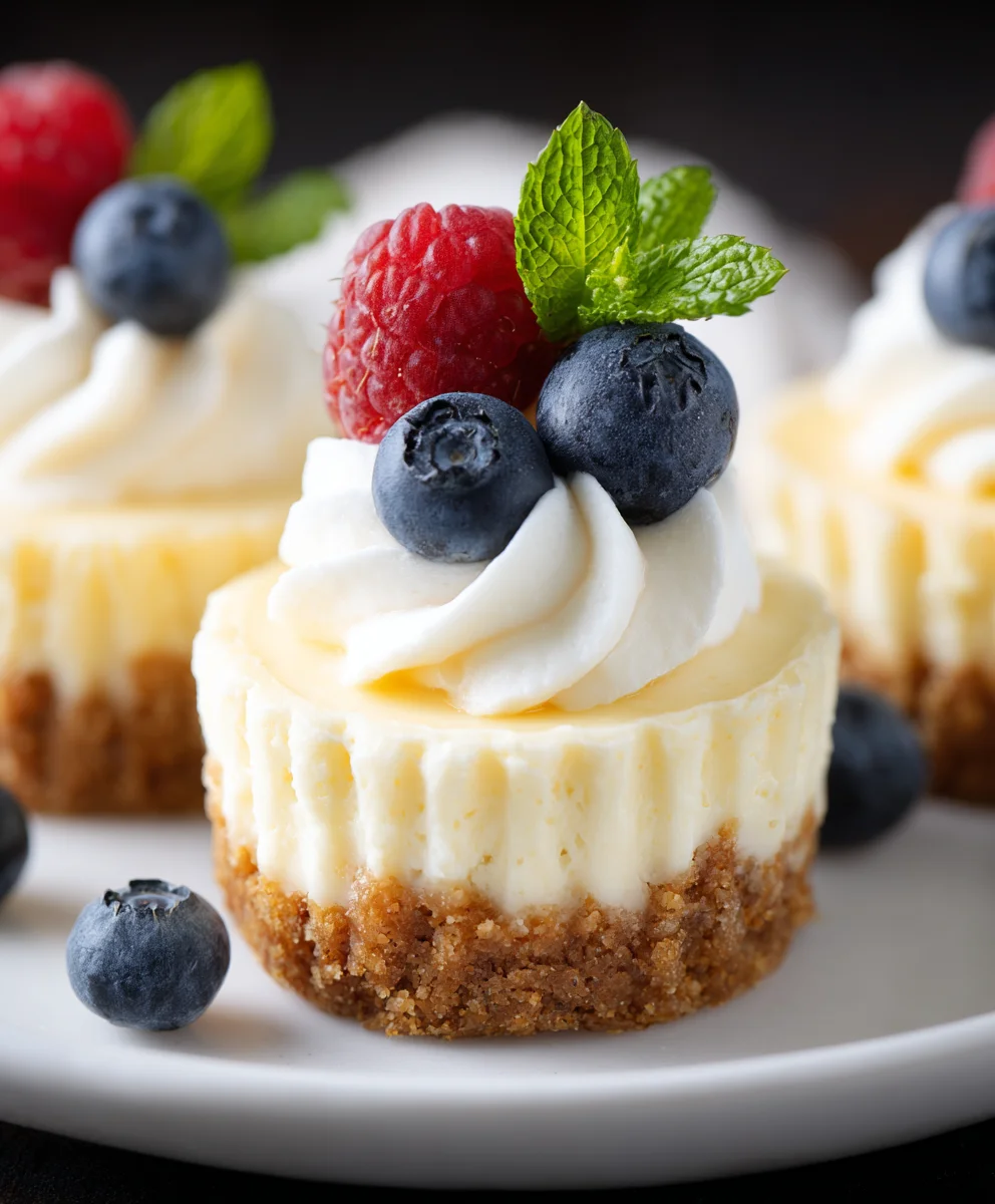 The Best Mini Cheesecake Recipe-Easy & Delicious