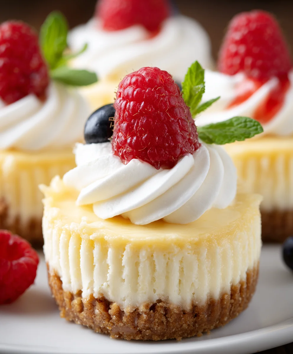 The Best Mini Cheesecake Recipe-Easy & Delicious