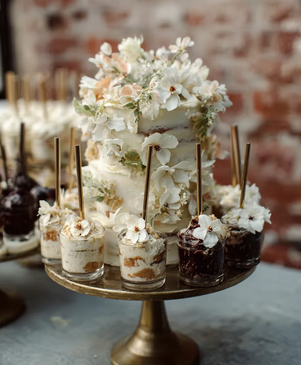 Black Tie Wedding Recipes - Elegant Flower Grandma Dishes