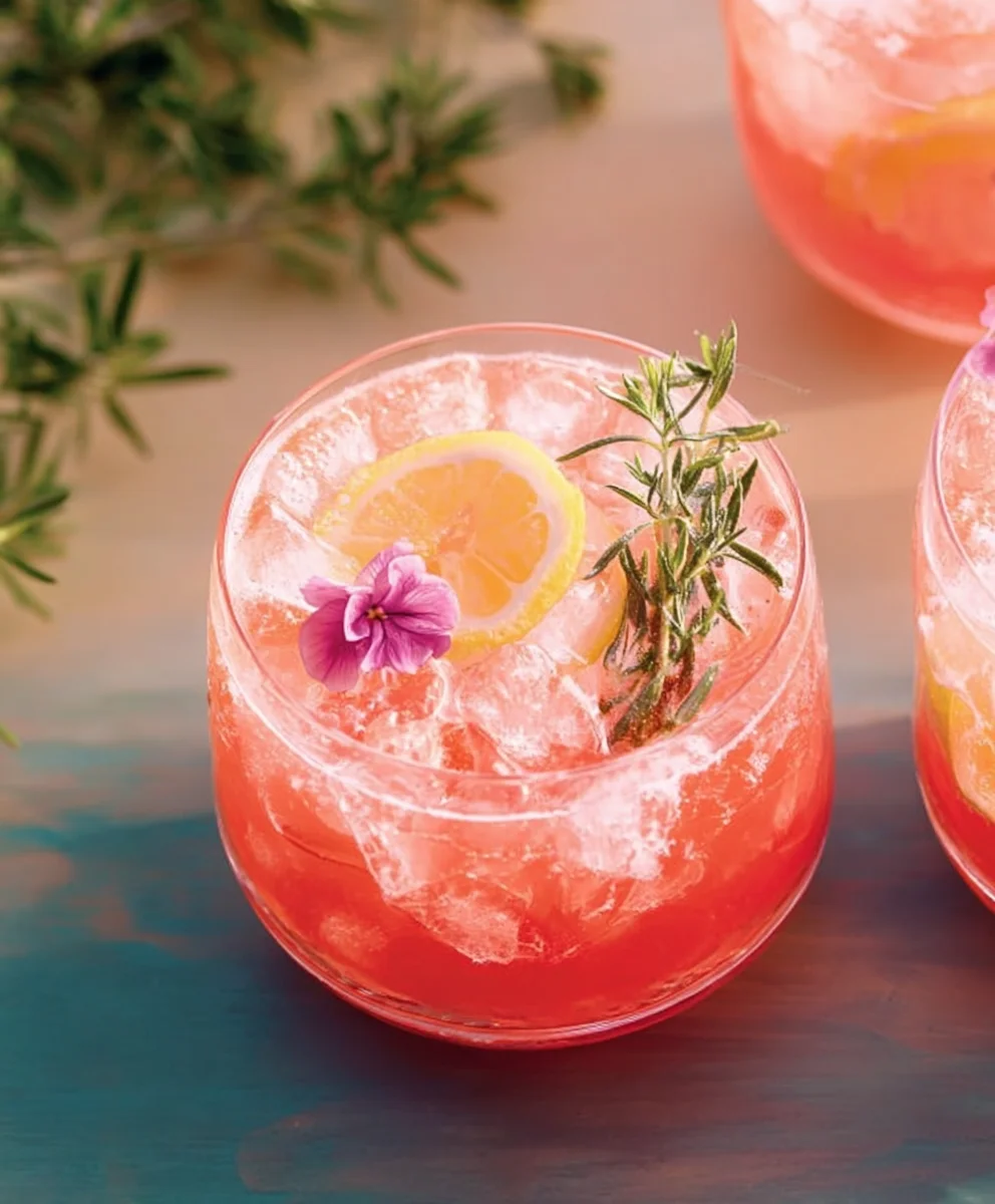 Refreshing Pink Lemonade Mocktail - Easy Recipe