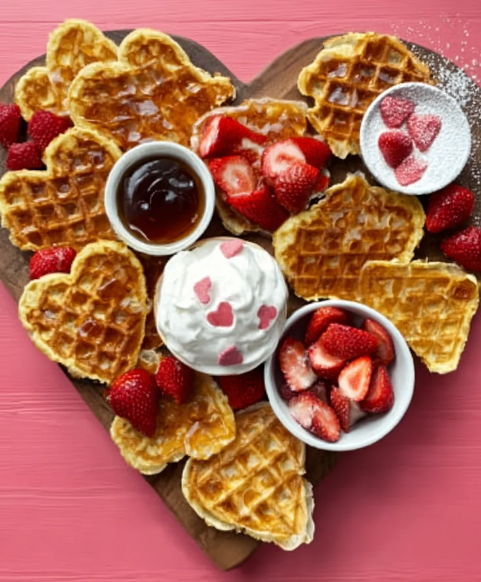 Non-Non-Non-Alcoholic Alternativeic Vnon-alcoholic alentine Waffle Board Delight