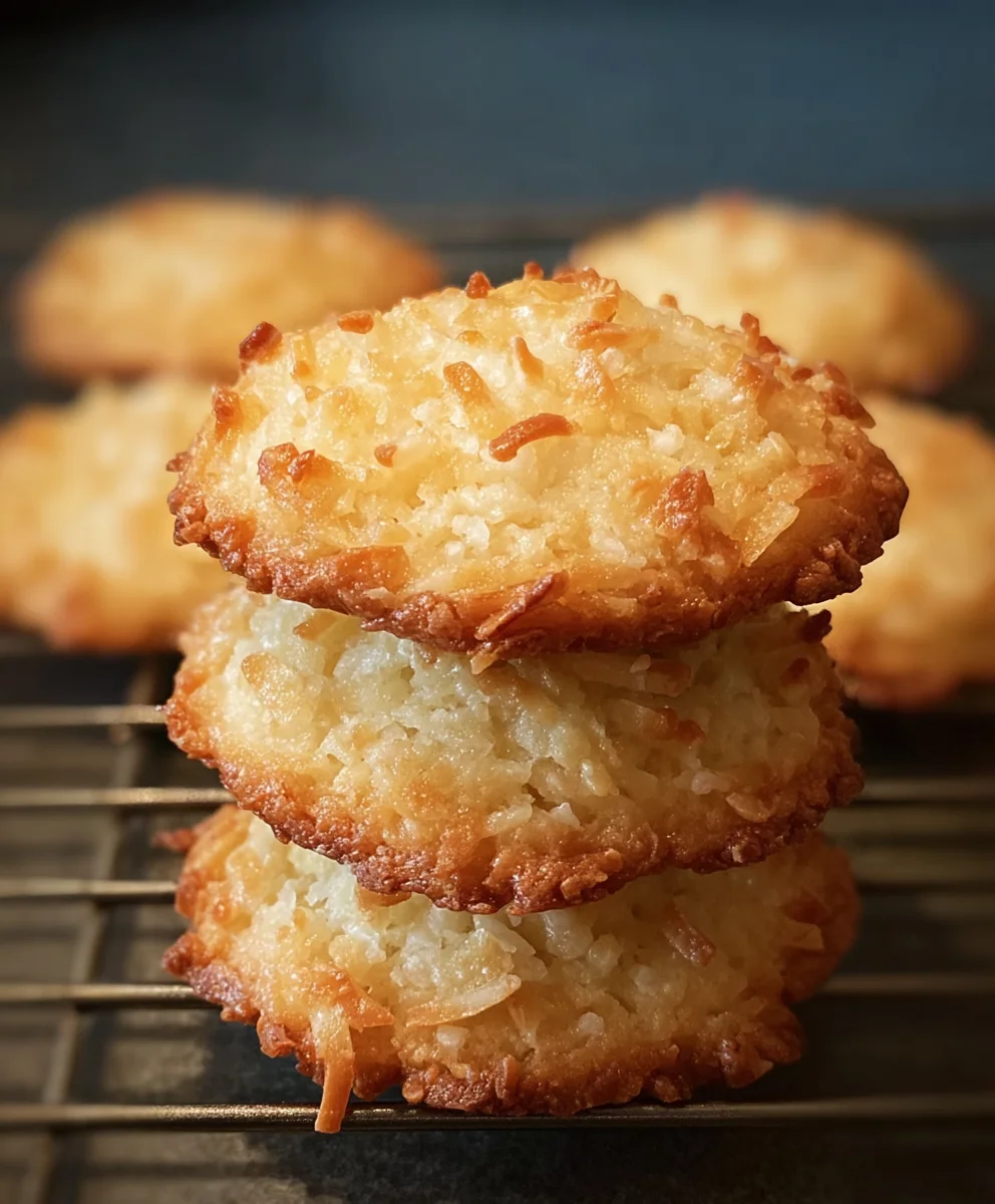 Chewy Coconut Cookies - Easy Homemade Recipe