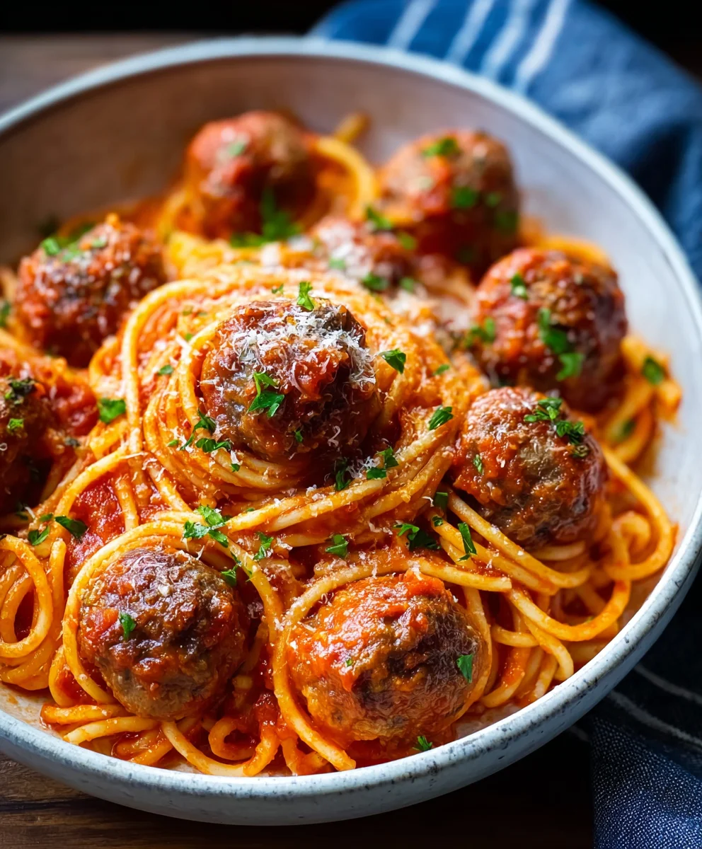 Easy Instant Pot Spaghetti Meatballs