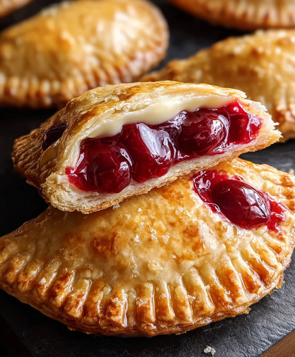 Cherry Cheesecake Hand Pies- Easy & Delicious Treat