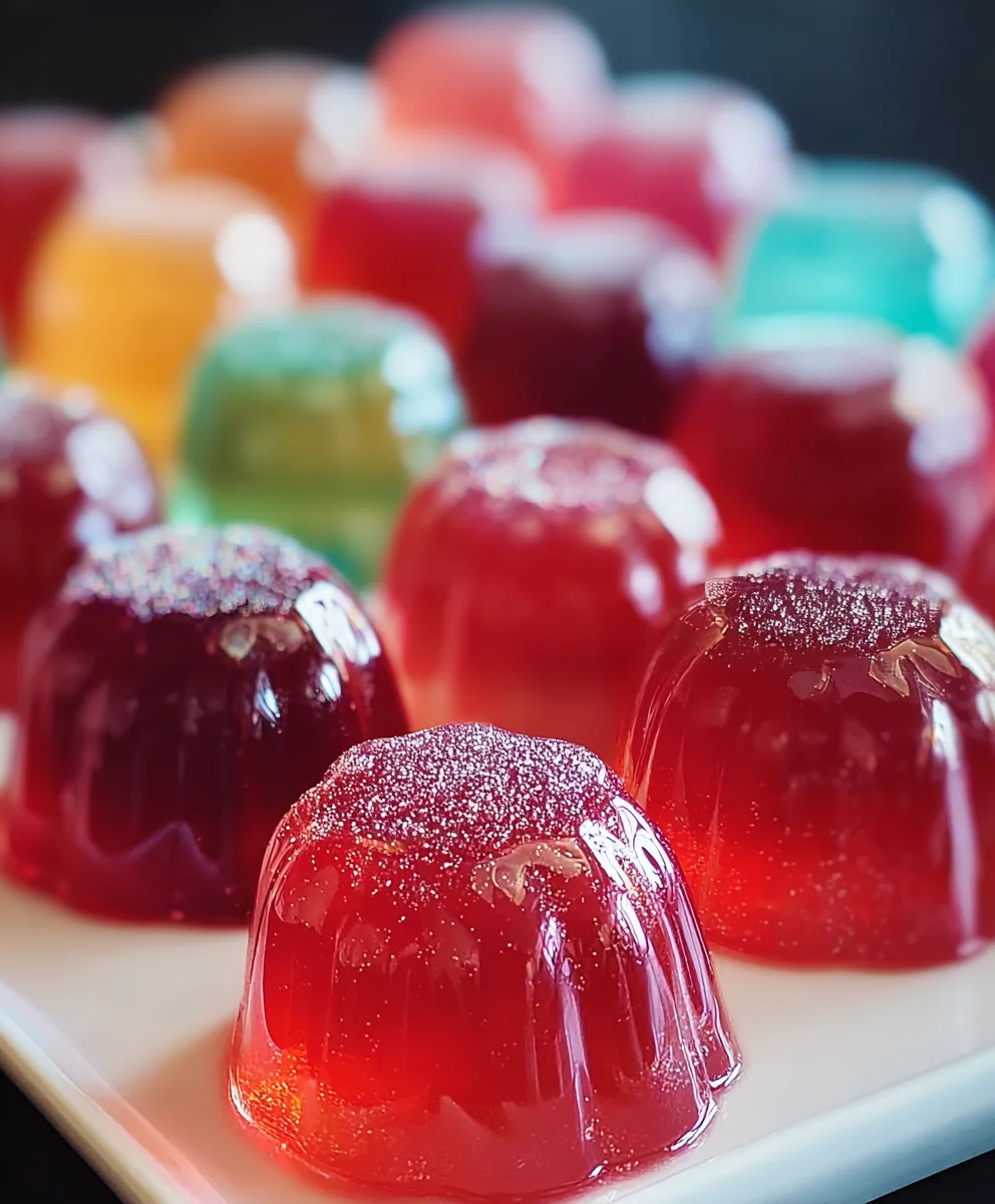 Boozy-Inspired Jello Candy Melts Fun