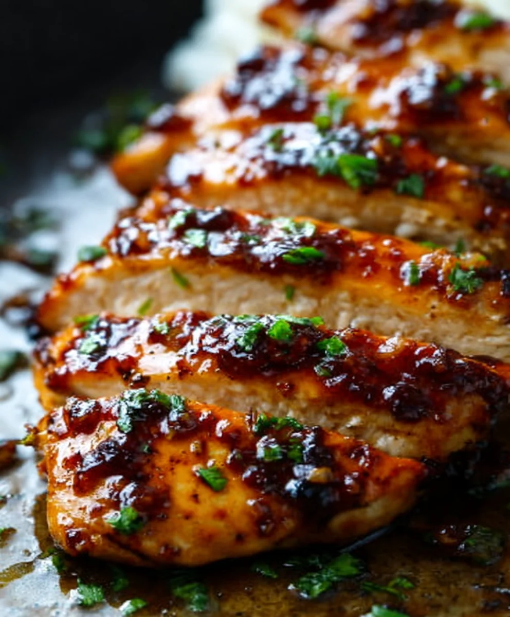 Easy Honey Garlic Chicken Breasts Recipe