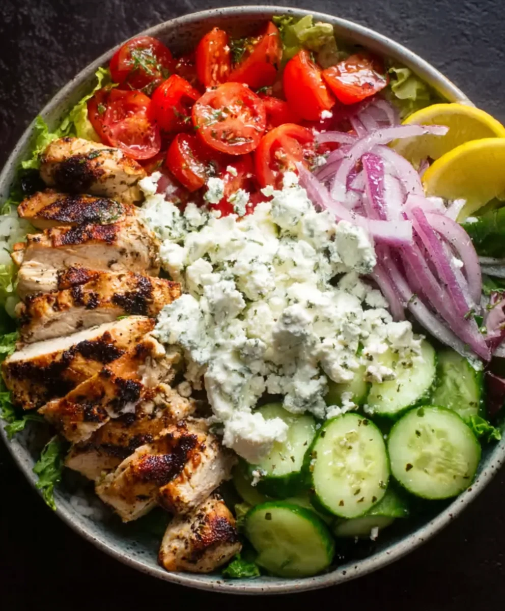 Greek Chicken Bowls- Easy & Delicious Meal Prep