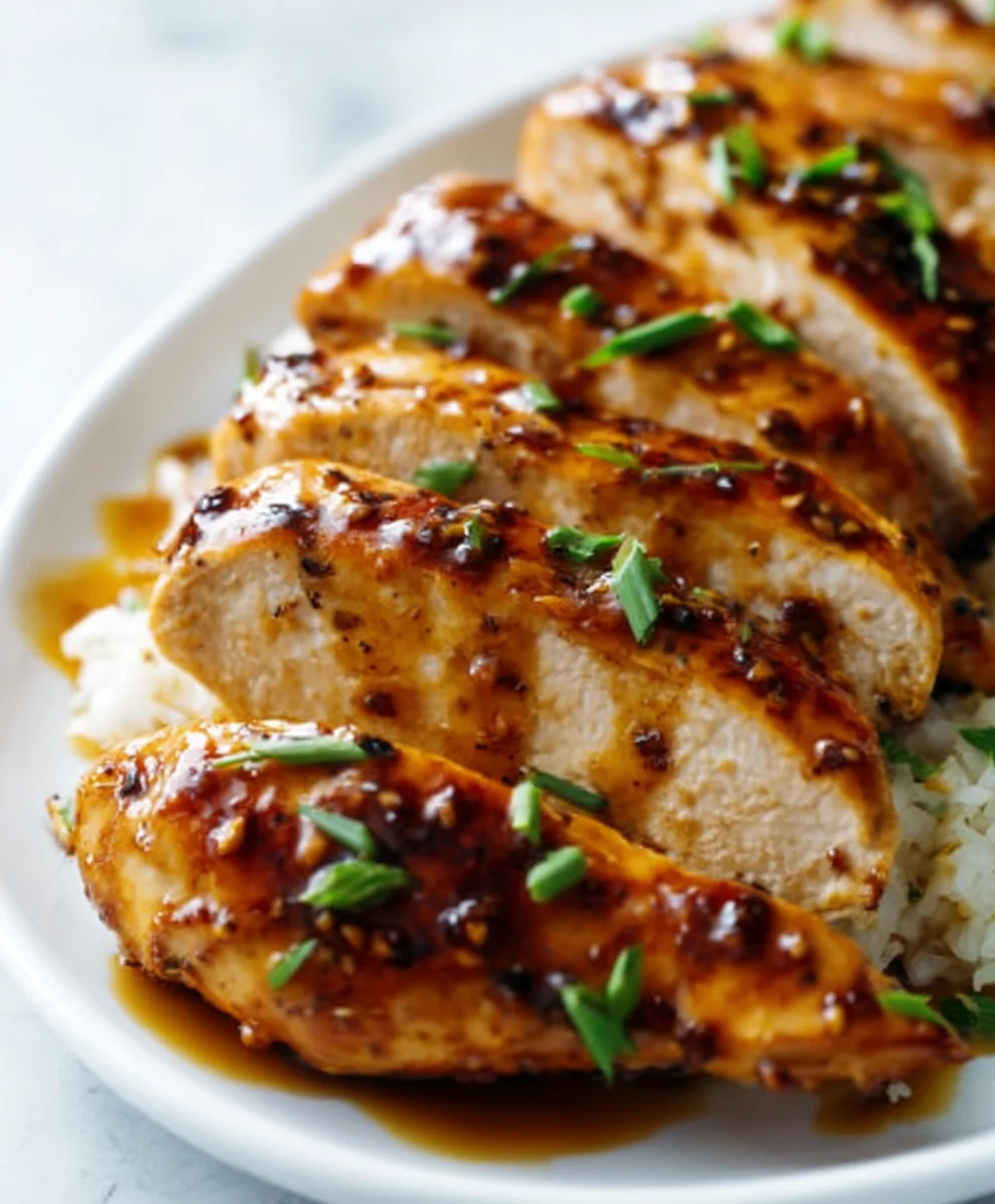 Easy Honey Garlic Chicken Breasts Recipe