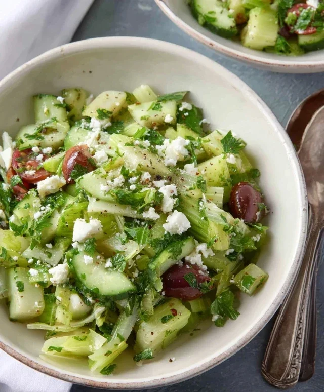 Mediterranean Celery Salad